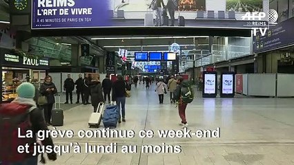 La grève SNCF continue au moins jusqu'à lundi
