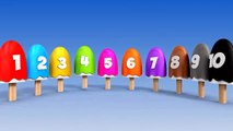 Learn Numbers with Number Ice Cream Popsicles Song