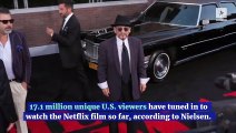 'The Irishman' Earns Over 17M Viewers in First 5 Days on Netflix
