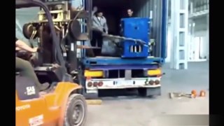 TOP idiots at work with forklift