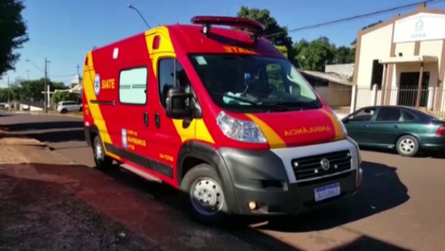 Homem fere o pé em pedaço de vidro e Siate é mobilizado