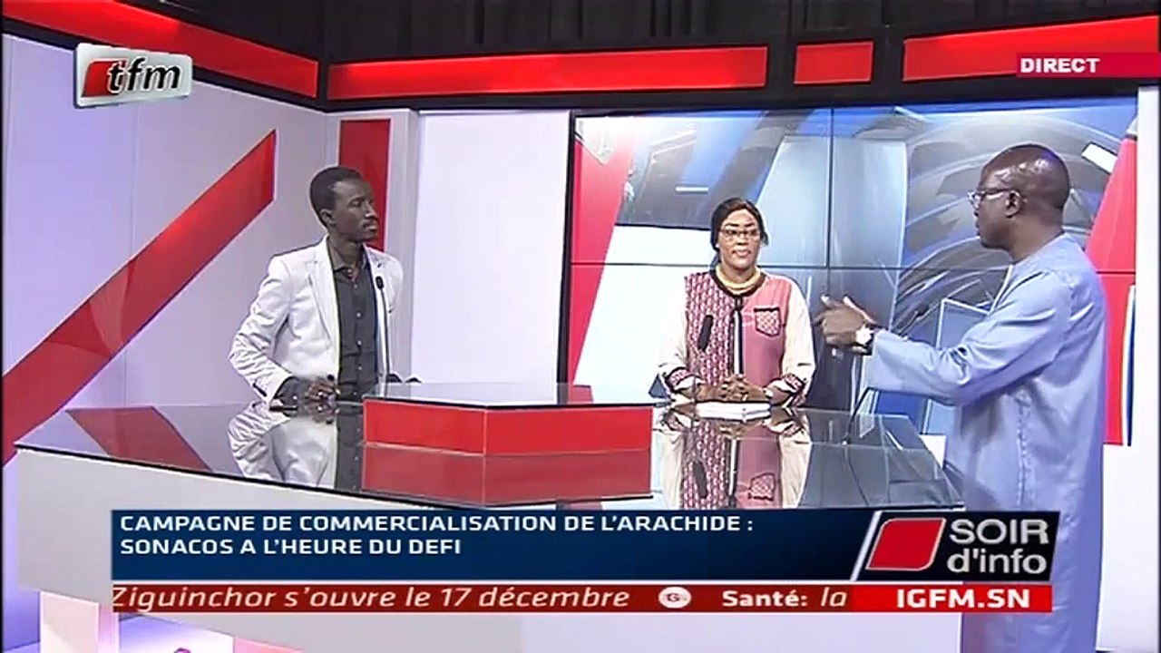 SOIR D'INFO - Wolof - Pr : BINTA DIALLO - 06 Décembre 2019