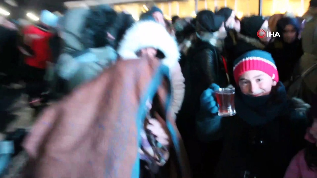 Palandöken’de meşaleli sezon açılışı