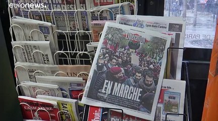 Huelga contra la reforma de las pensiones