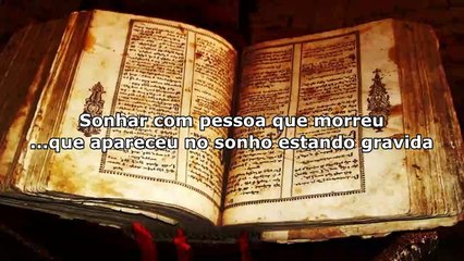 Sonhar com pessoa que ja morreu gravida, o que significa
