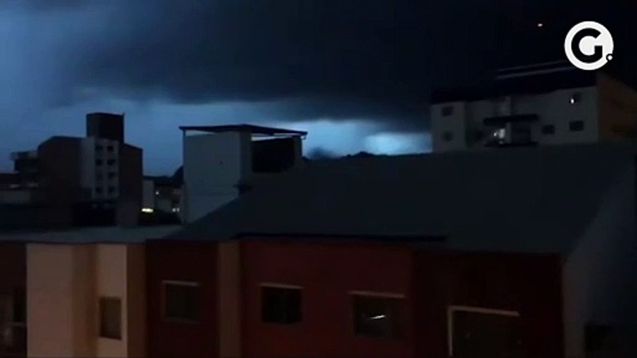Raios, relâmpago e trovão em Castelo