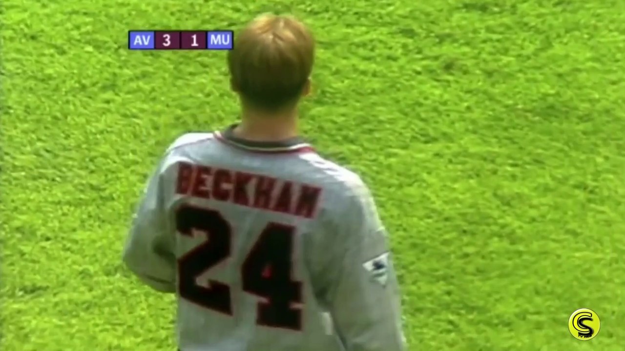 David Beckham (Goal Season 1995/1996 Manchester United)