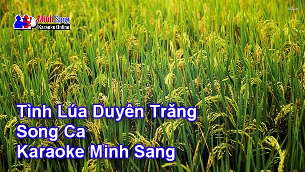 Tình Lúa Duyên Trăng - Karaoke - Song Ca