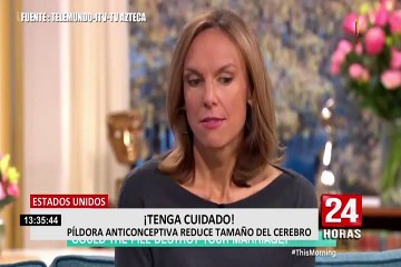 Píldoras anticonceptivas podrían afectar el tamaño del cerebro