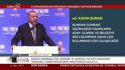 #CANLI Başkan Erdoğan konuşuyor