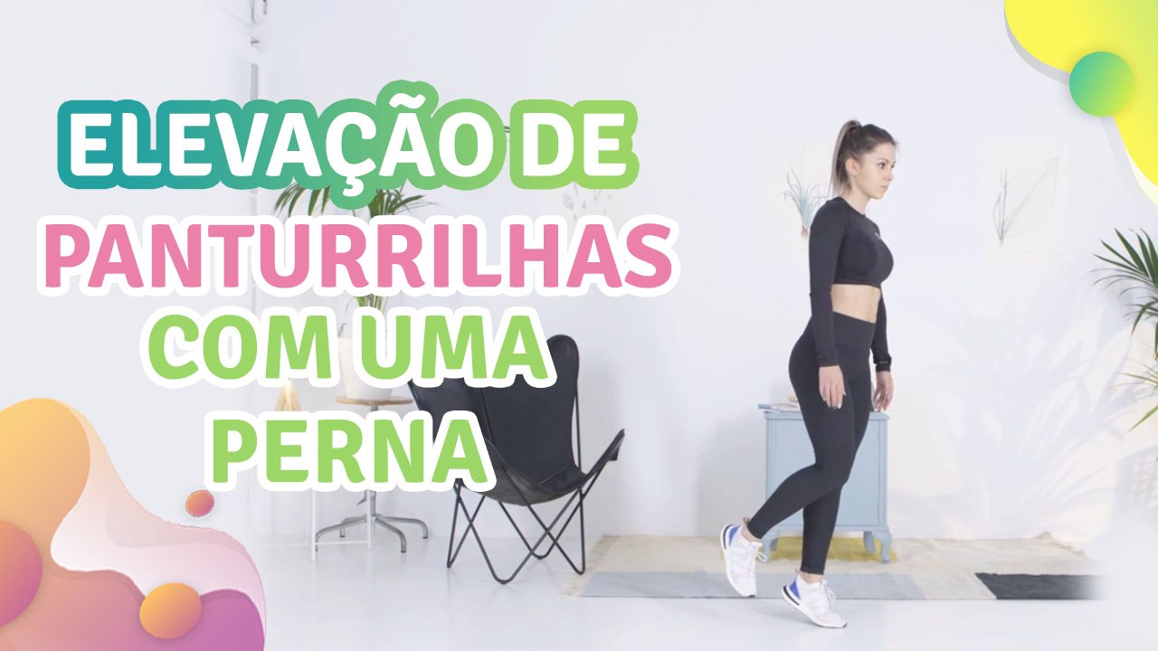 Elevação de panturrilhas com uma perna - Melhor com Saúde