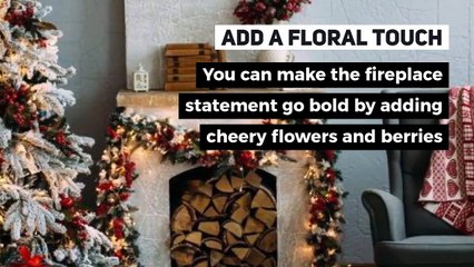 Fireplace Decor Ideas This Christmas