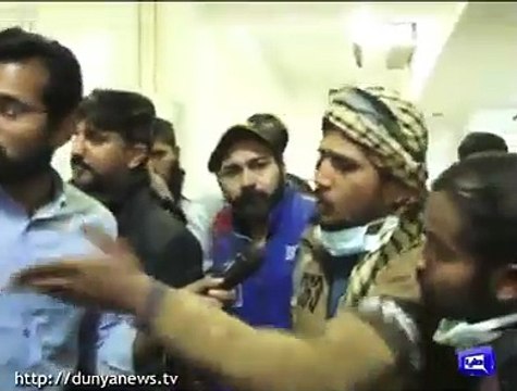 Inside view of Punjab institute of Cardiology after lawyers attack