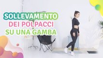 Sollevamento dei polpacci su una gamba - Vivere più Sani