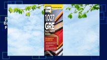 [Read] 1,027 GRE Practice Questions, 5th Edition: GRE Prep for an Excellent Score  For Free