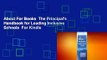 About For Books  The Principal's Handbook for Leading Inclusive Schools  For Kindle