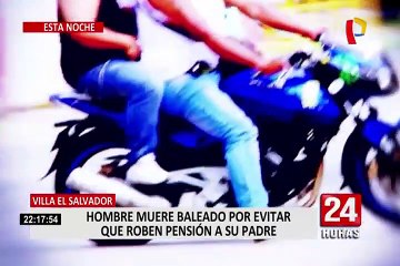 VES: Hombre fallece tras ser baleado por evitar que roben pensión de su padre