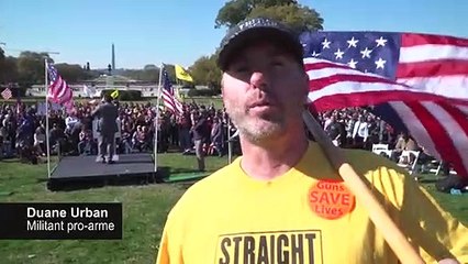 L’Amérique toujours divisée sur le contrôle des armes à feu