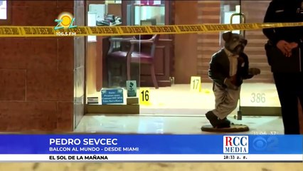 Pedro Sevcec comenta tiroteo en estación aérea naval de Pensacola, Florida