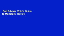 Full E-book  Volo's Guide to Monsters  Review