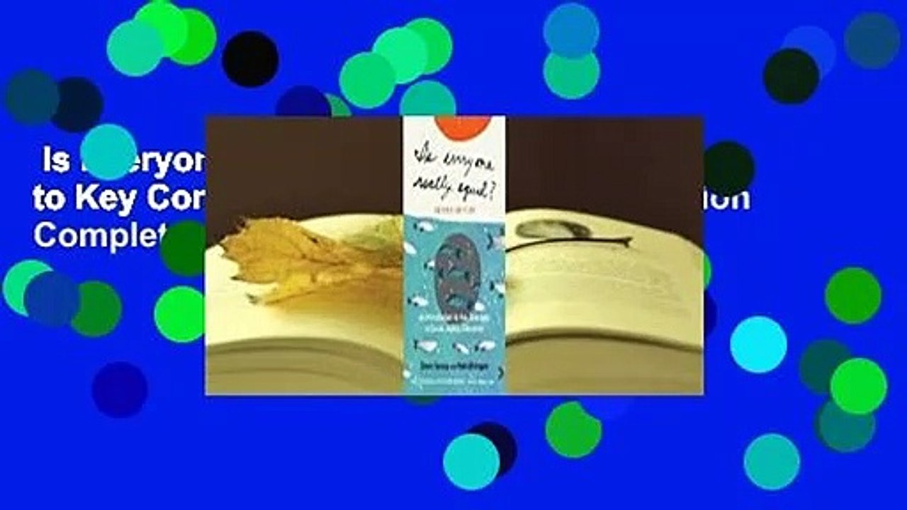 Is Everyone Really Equal?: An Introduction to Key Concepts in Social Justice Education Complete