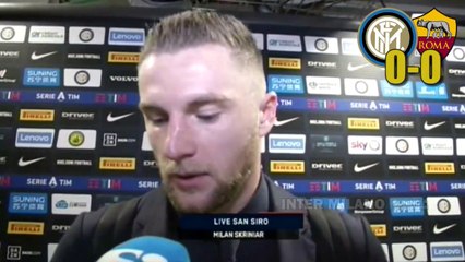 INTER-ROMA 0-0 _ SKRINIAR_ ABBIAMO SPRECATO TROPPE OCCASIONI.