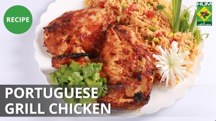 Portuguese grill chicken | Lazzat | Masala TV | Samina Jalil