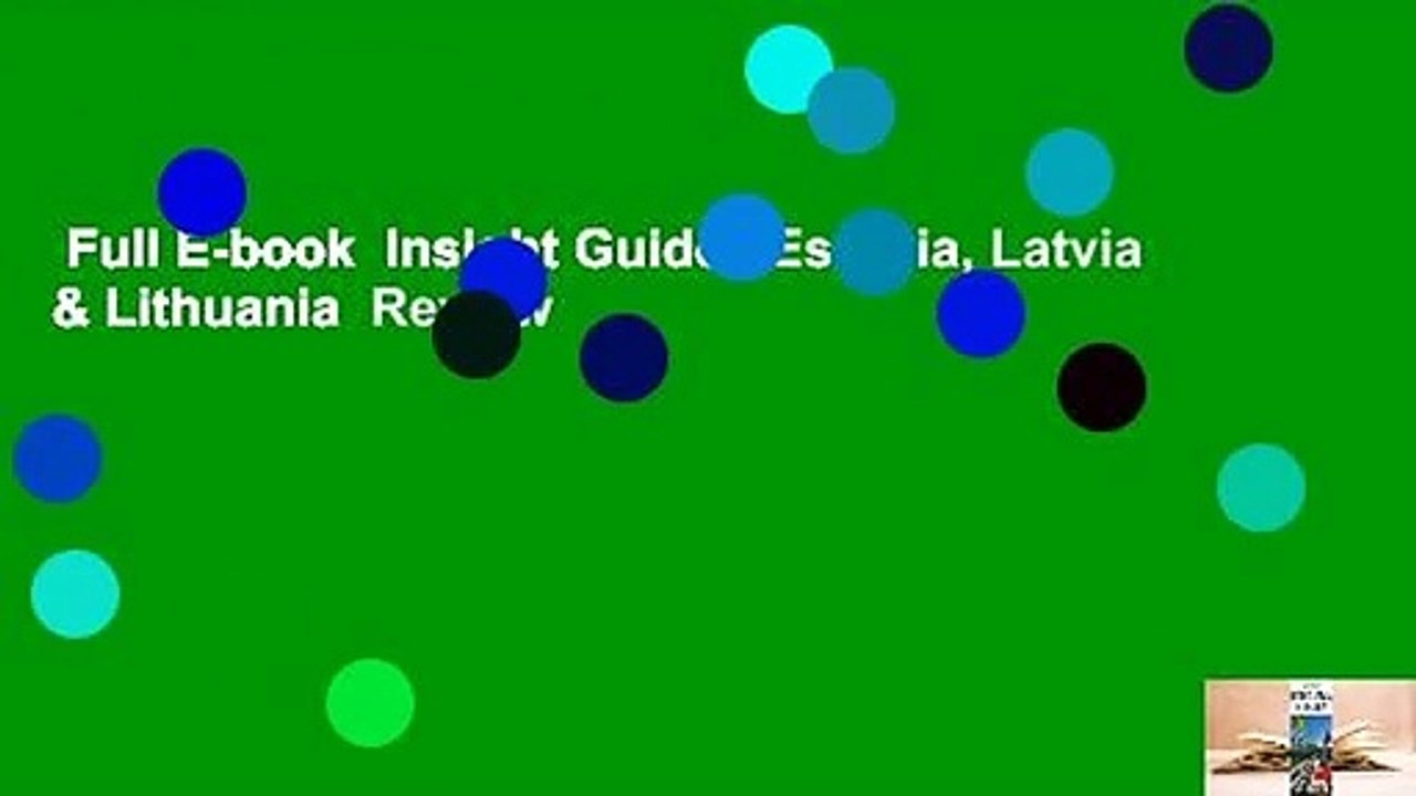 Full E-book  Insight Guides Estonia, Latvia & Lithuania  Review