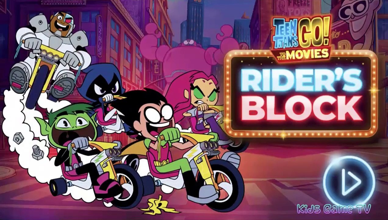 Teen Titans Go! : To The Movies - Rider's Block (DC Kids Games)