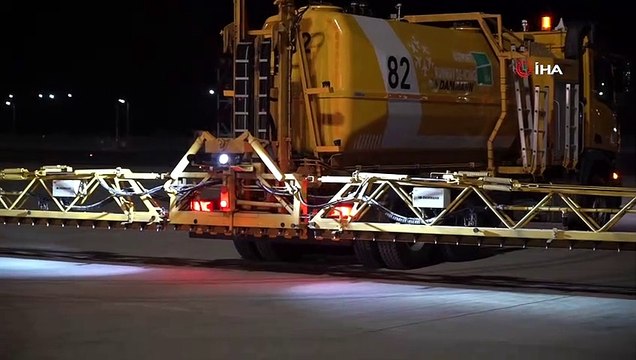 DHMİ Genel Müdürü Keskin, İstanbul Havalimanı’ndaki kış hazırlıklarını yerinde inceledi