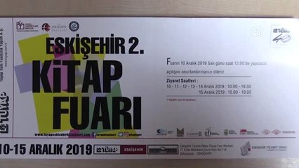 Eskişehir Kitap Fuarı 10 Aralık'ta kapılarını açacak - ESKİŞEHİR