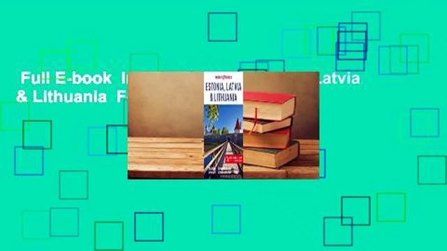 Full E-book Insight Guides Estonia, Latvia & Lithuania For Kindle