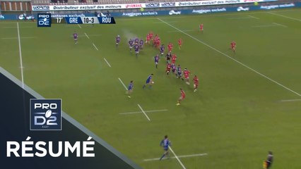 PRO D2 - Résumé Grenoble-Rouen: 46-3 - J13 - Saison 2019/2020