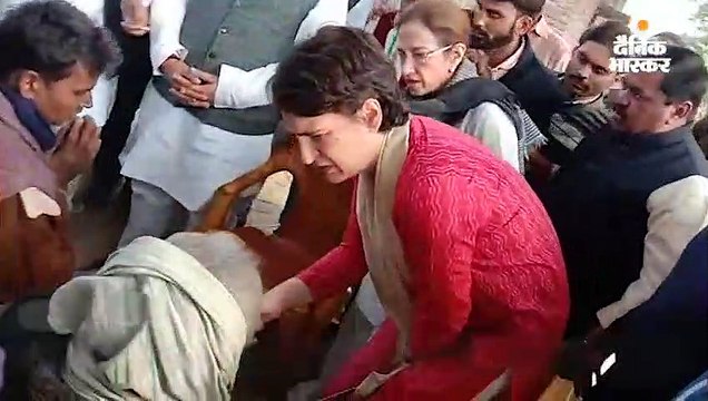 प्रियंका दुष्कर्म पीड़ित के परिजन से मिलीं, कहा- परिवार को एक साल से प्रताड़ित किया जा रहा, आरोपियों को भाजपा बचा रही