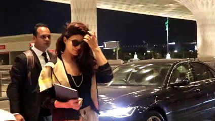 JACQUELINE FERNANDEZ SPOTTED AT AIRPORT