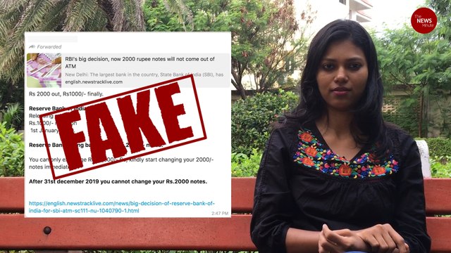 TNM Fact Check: RBI is not pulling Rs 2000 currency notes out of circulation