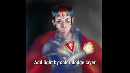 speed painting of anime boy ( baal veer ) digital art on Ibis paint