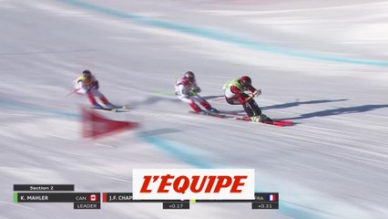 Victoire de Mahler devant Chapuis et Midol - Skicross - CM (H)