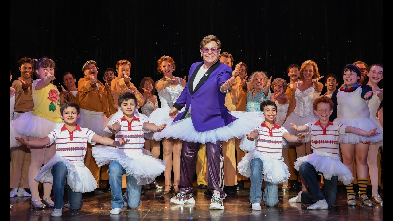 Elton John adds another flamboyant outfit to collection as he proudly rocks tutu on stage