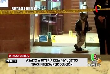 EEUU: robo de joyería en Miami dejó 4 muertos y una mujer herida tras persecución