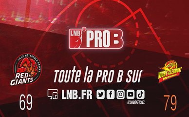 PRO B : Lille vs Vichy-Clermont (J9)