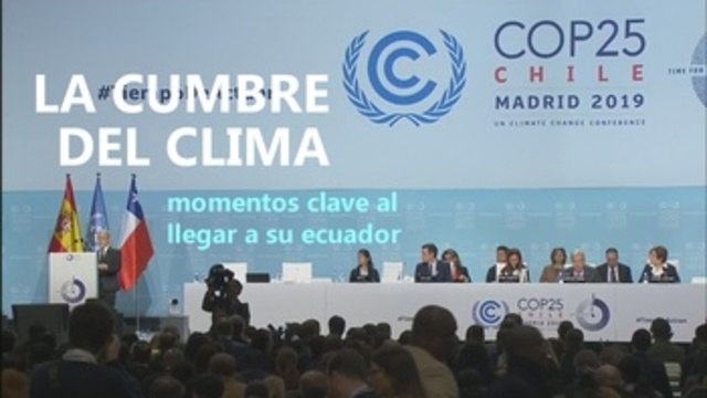La cumbre del clima COP25 llega a su ecuador