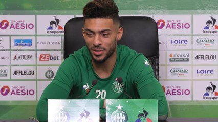 Denis Bouanga : "Rester en haut"