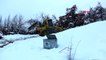 Elazığ karda mahsur kalan 40 orman işçisi kurtarıldı