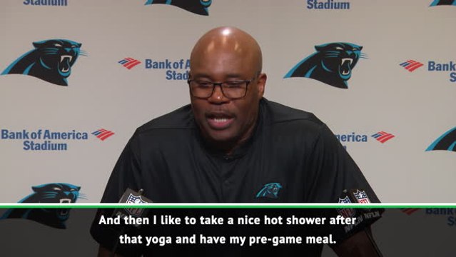'I go at it' - Panthers' Coach Fewell's unorthodoxed pre-game routine
