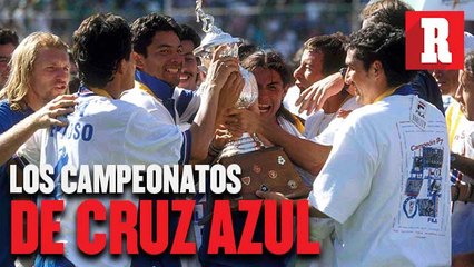 Campeonatos de Cruz Azul a través de los años