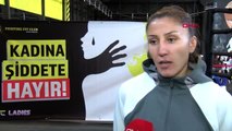 İzmir kadın sporcular, 'kadına şiddete hayır' demek için ringe çıkacak