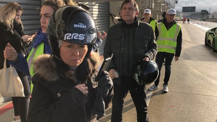 Sur le circuit Bugatti