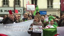 Présidentielle algérienne: manifestation devant le consulat à Paris