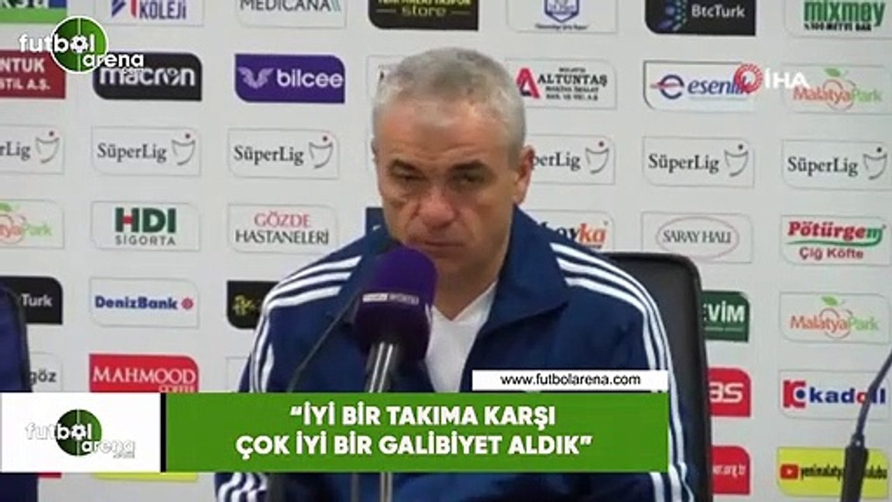 Rıza Çalımbay: "İyi bir takıma karşı çok iyi bir galibiyet aldık"